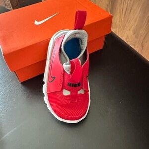 Nike Flex Runner 2 Kids Shoes - Red and Black